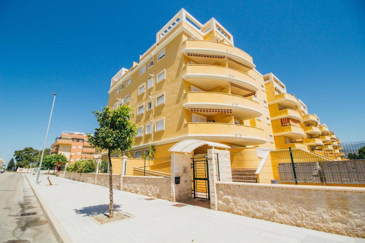 Espectacular residencial en 2a linea Piscina Tenis Algarrobo Costa Exterior foto