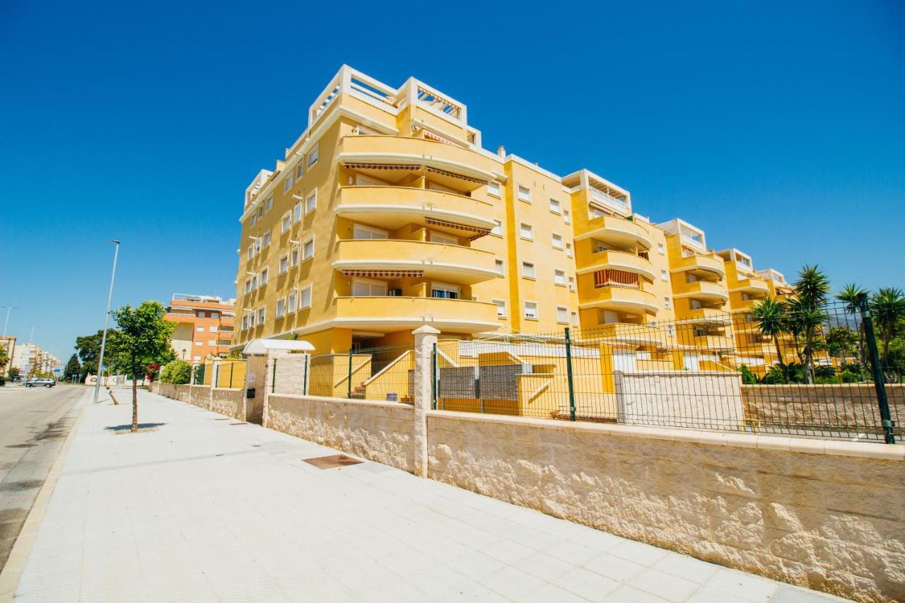 Espectacular residencial en 2a linea Piscina Tenis Algarrobo Costa Exterior foto